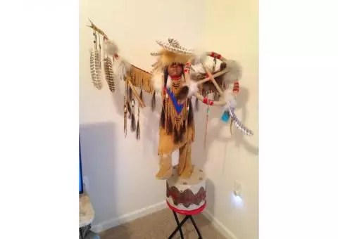 Authentic Navajo Artifact Medicine Man Doll